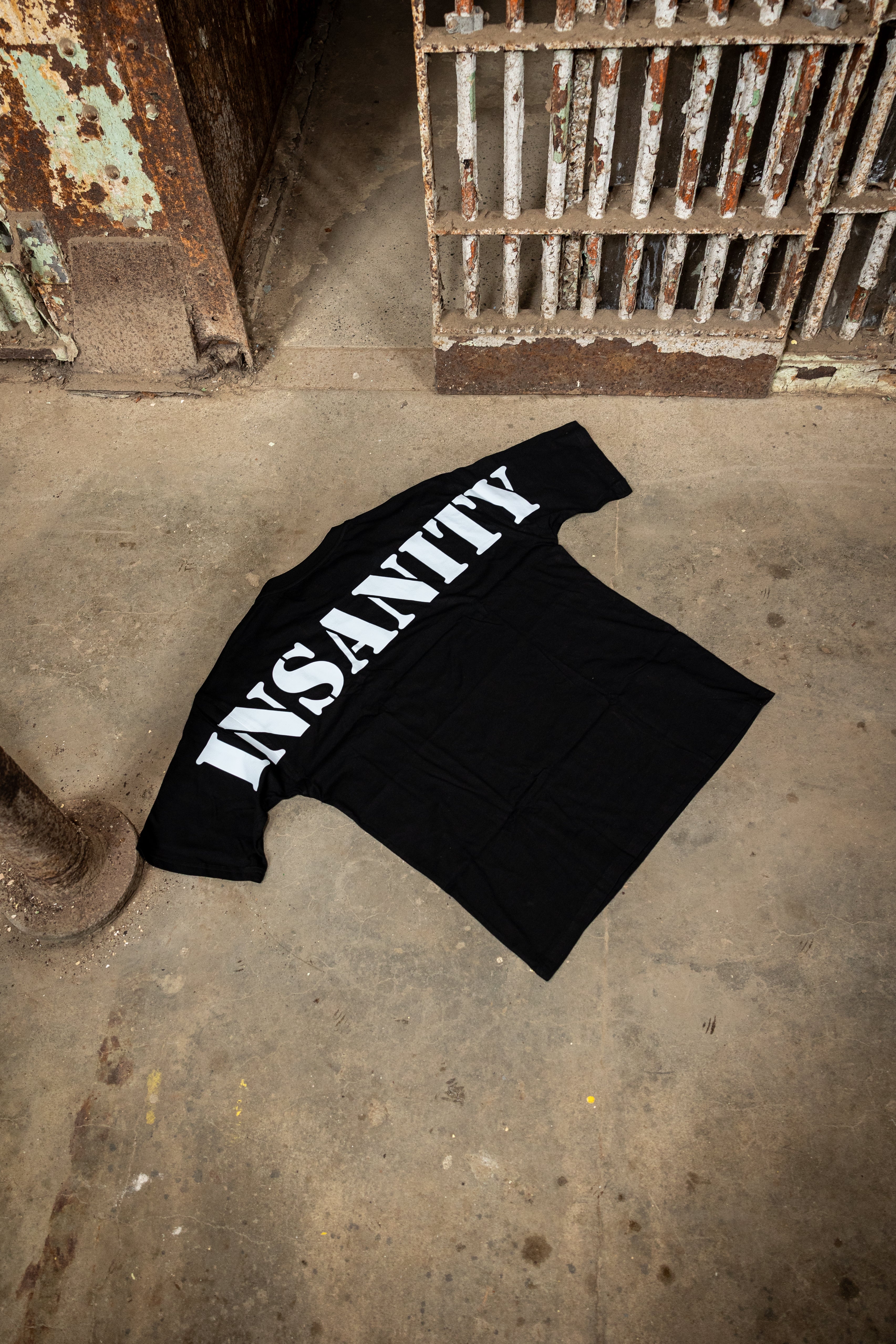 White on Black Lightweight Tee - Image 5
