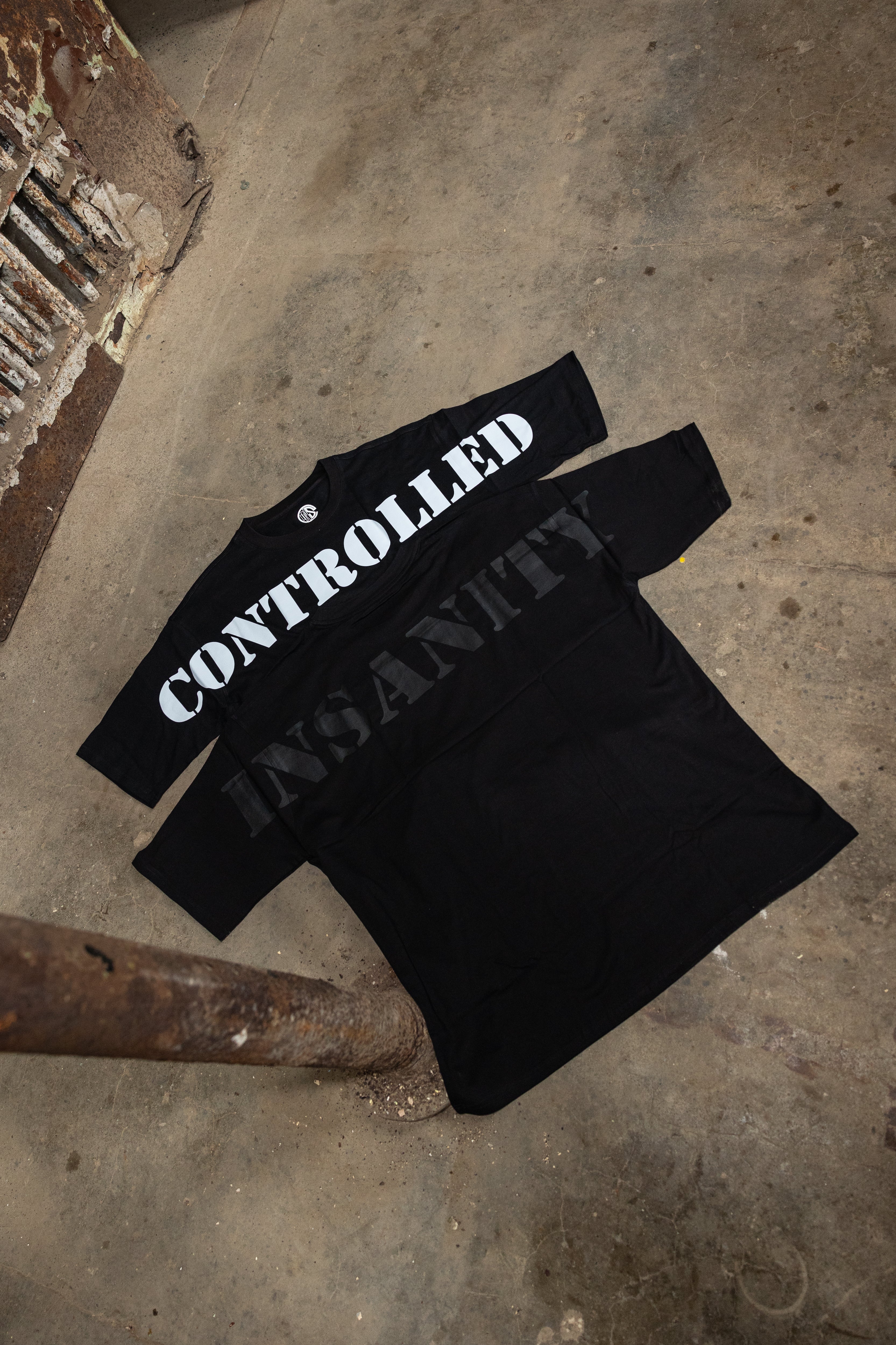 White on Black Lightweight Tee - Image 8